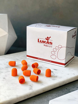 Колпачки Lukas (Оранжевые) 10 мм - 80 гр (корс)